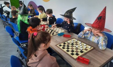 Осінній турнір «Магічні шашки» у Vcentri HUB: Голосіїв